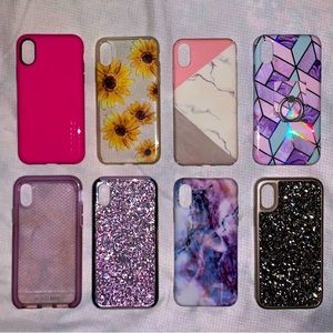 Bundle set of iPhone X Cases